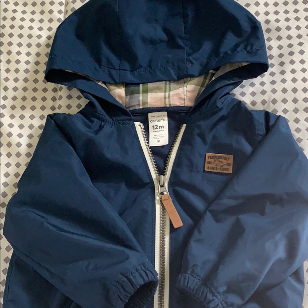12m Navy Rain Jacket